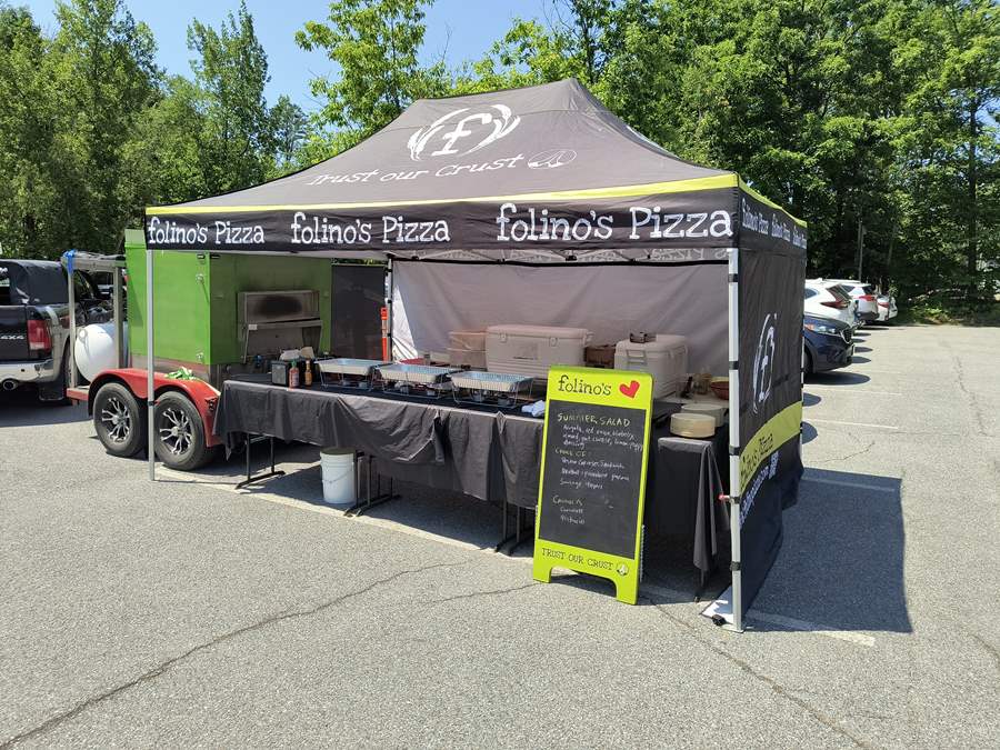 folinos mobile trailer set up